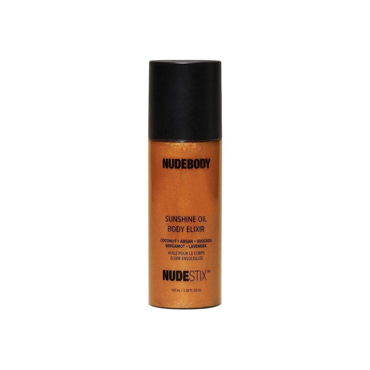 nudebody sunshine oil body elixir (aceite bronceador)